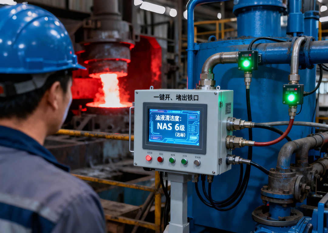 以鋼廠高爐液壓站為例:油液污染早預(yù)警,生產(chǎn)運維更科學(xué) 圖4